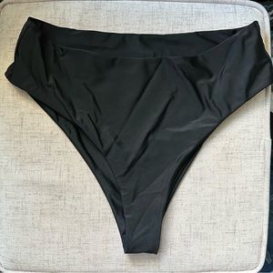 Bikini swimsuit bottoms (Thick high waistband)